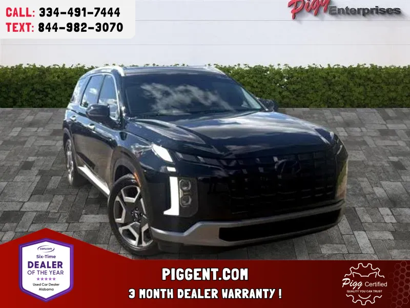 Black 2023 HYUNDAI PALISADE SEL PREMIUM AWD for sale in Prattville, AL