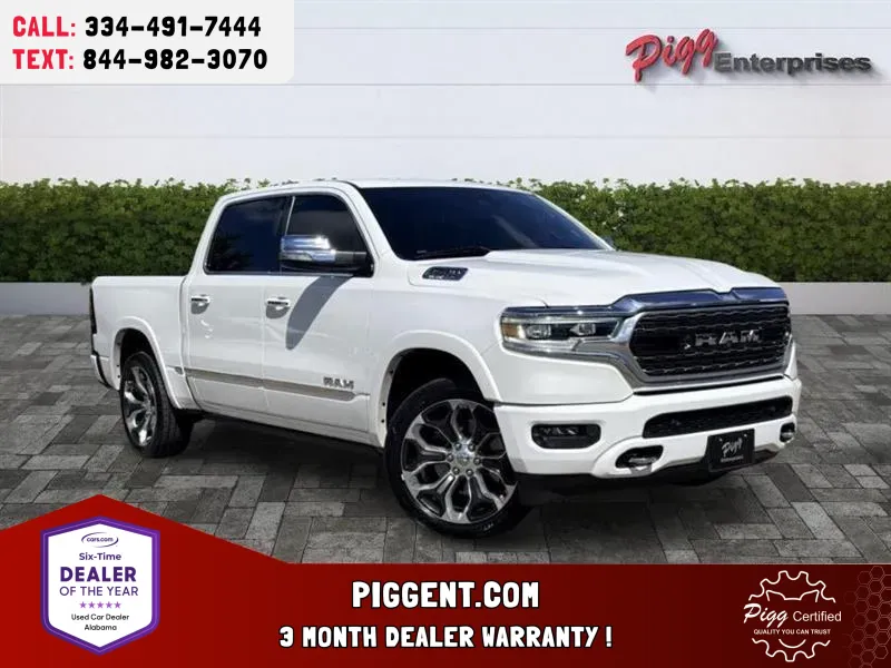 White 2022 RAM 1500 LIMITED for sale in Prattville, AL