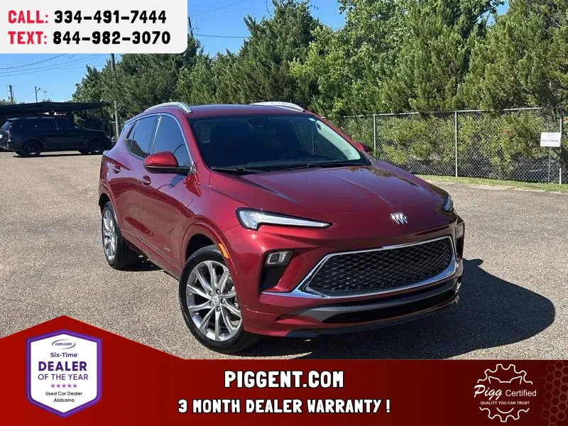 Red 2024 BUICK ENCORE GX AVENIR AWD for sale in Prattville, AL