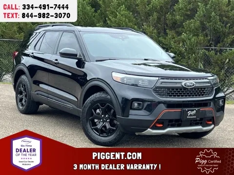 Black 2024 FORD EXPLORER TIMBERLINE 4WD for sale in Prattville, AL