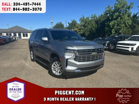 Gray 2023 CHEVROLET TAHOE LT 2WD for sale in Prattville, AL