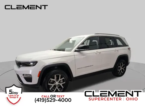 White 2023 Jeep Grand Cherokee Limited for sale in Mansfield, OH