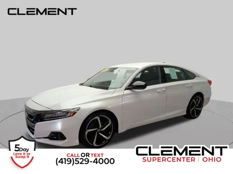 White 2022 Honda Accord Sport for sale in Mansfield, OH