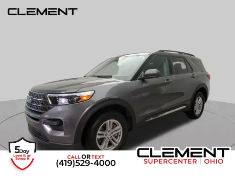 Gray 2023 Ford Explorer XLT for sale in Mansfield, OH