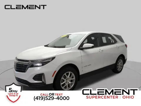 White 2023 Chevrolet Equinox LT for sale in Mansfield, OH