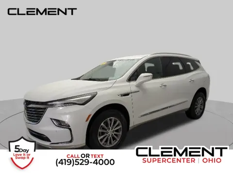 White 2023 Buick Enclave Essence for sale in Mansfield, OH