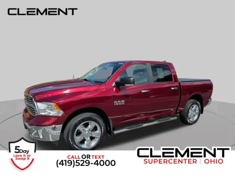 Red 2017 Ram 1500 Big Horn for sale in Mansfield, OH
