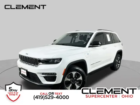 White 2023 Jeep Grand Cherokee 4xe for sale in Mansfield, OH