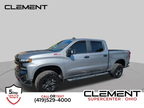 Gray 2022 Chevrolet Silverado 1500 LTD LT Trail Boss for sale in Mansfield, OH