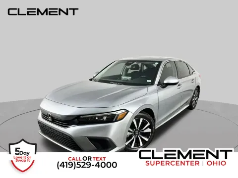 Silver 2022 Honda Civic EX for sale in Mansfield, OH