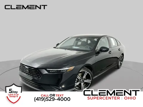 Black 2024 Honda Accord Hybrid Sport for sale in Mansfield, OH
