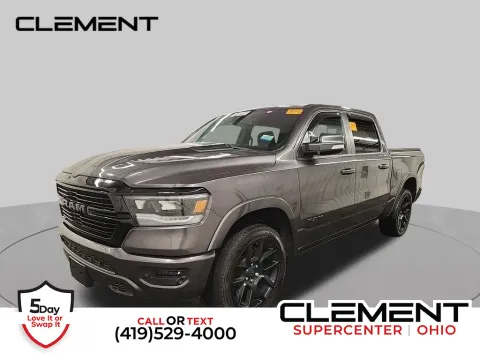 Gray 2020 Ram 1500 Laramie for sale in Mansfield, OH