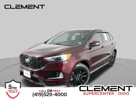 Red 2020 Ford Edge ST Line for sale in Mansfield, OH