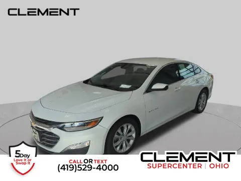 White 2023 Chevrolet Malibu LT for sale in Mansfield, OH