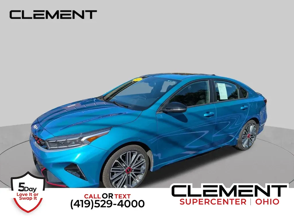 Blue 2023 Kia Forte GT for sale in Mansfield, OH