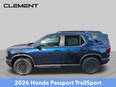 Photos of 2026 Honda Passport TrailSport for sale in Mansfield, OH at Clement Honda of Mansfield