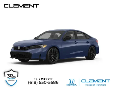 Blue 2026 Honda Civic Sport for sale in Mansfield, OH