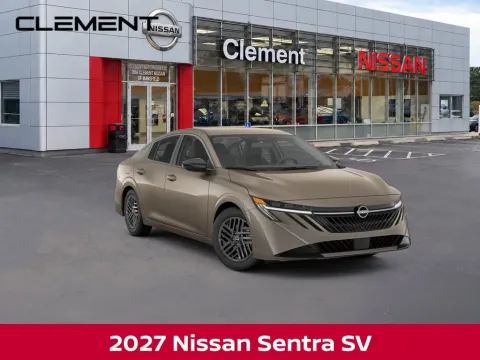 Another view of 2027 Nissan Sentra SV for sale in Mansfield, OH at Clement Honda of Mansfield