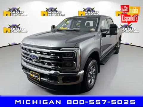Gray 2024 Ford F-350SD Lariat for sale in Michigan Center, MI