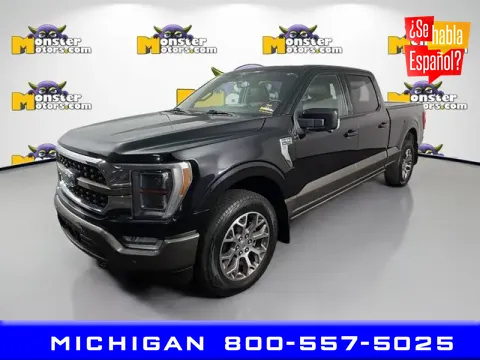 Black 2022 Ford F-150 King Ranch for sale in Michigan Center, MI