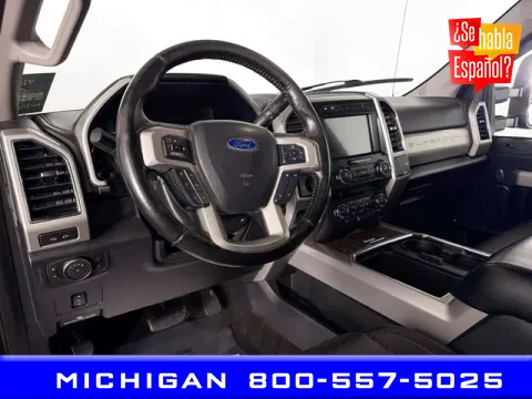 Black 2018 Ford F-250SD Lariat for sale in Michigan Center, MI