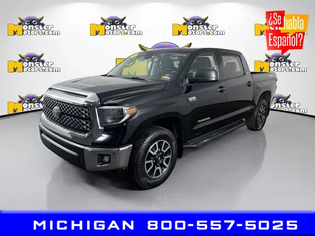 Black 2019 Toyota Tundra SR5 for sale in Michigan Center, MI