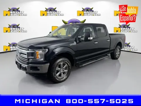 Black 2018 Ford F-150 XLT for sale in Michigan Center, MI