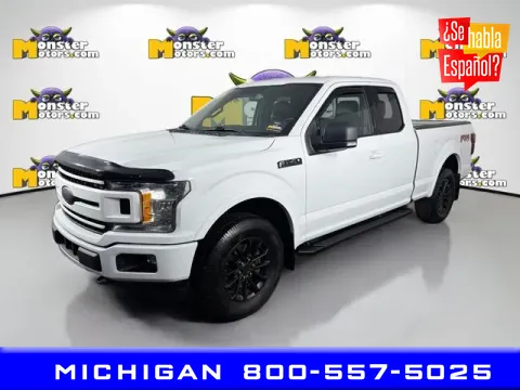 White 2018 Ford F-150 XLT for sale in Michigan Center, MI