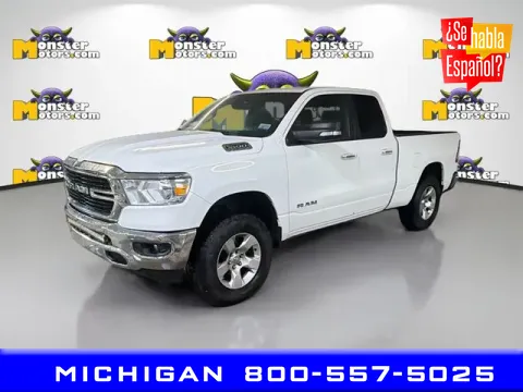 White 2019 Ram 1500 Big Horn/Lone Star for sale in Michigan Center, MI