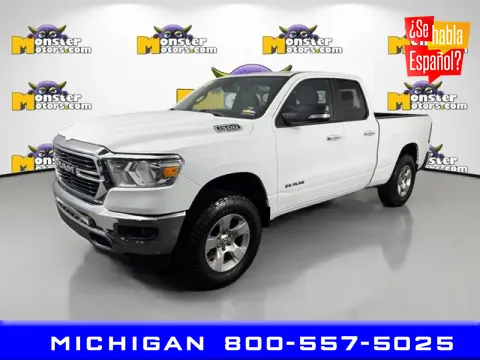White 2019 Ram 1500 Big Horn/Lone Star for sale in Michigan Center, MI