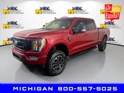 Blue 2021 Ford F-150 XLT for sale in Michigan Center, MI