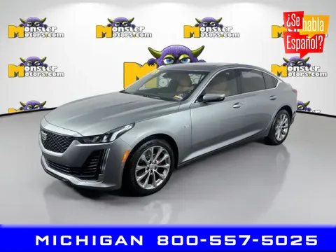 Silver 2024 Cadillac CT5 Premium Luxury for sale in Michigan Center, MI