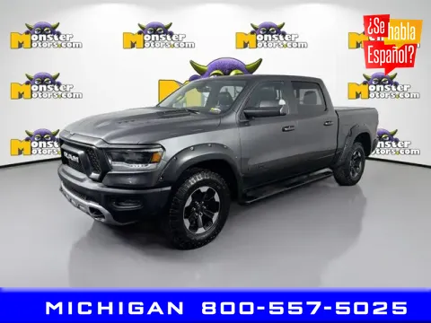 Gray 2020 Ram 1500 Rebel for sale in Michigan Center, MI