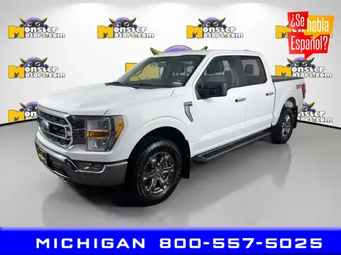 Blue 2021 Ford F-150 XLT for sale in Michigan Center, MI