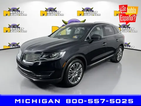Unknown 2016 Lincoln MKX Reserve for sale in Michigan Center, MI
