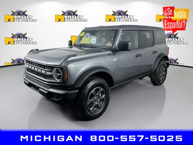 Gray 2025 Ford Bronco Big Bend for sale in Michigan Center, MI