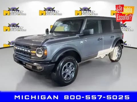 Gray 2025 Ford Bronco Big Bend for sale in Michigan Center, MI