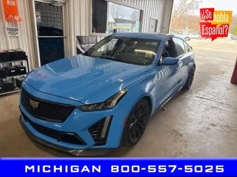 Blue 2022 Cadillac CT5 V-Series for sale in Michigan Center, MI