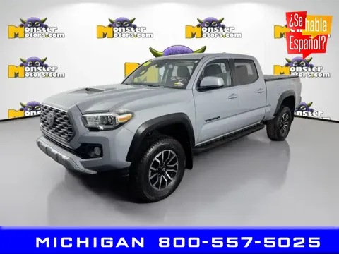 Green 2021 Toyota Tacoma TRD Sport for sale in Michigan Center, MI