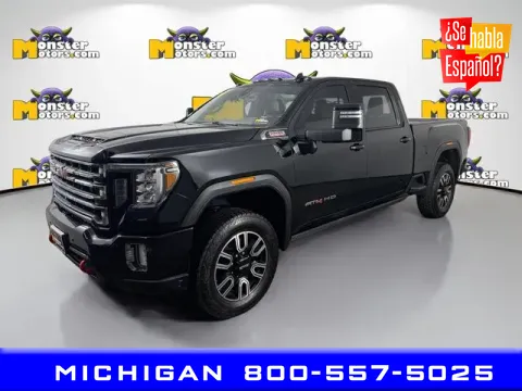 Black 2023 GMC Sierra 2500HD AT4 for sale in Michigan Center, MI