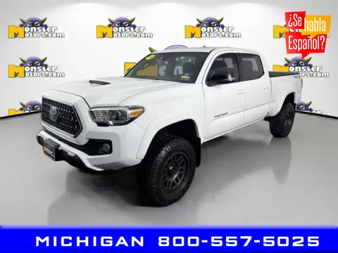 White 2019 Toyota Tacoma TRD Sport for sale in Michigan Center, MI