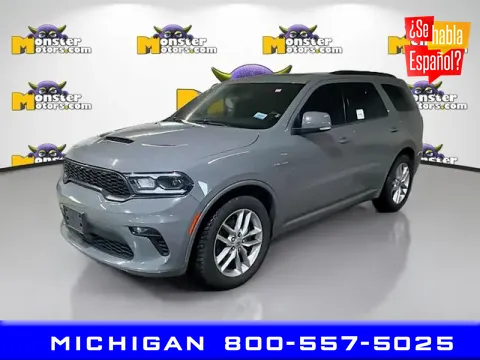 Gray 2022 Dodge Durango R/T Plus for sale in Michigan Center, MI