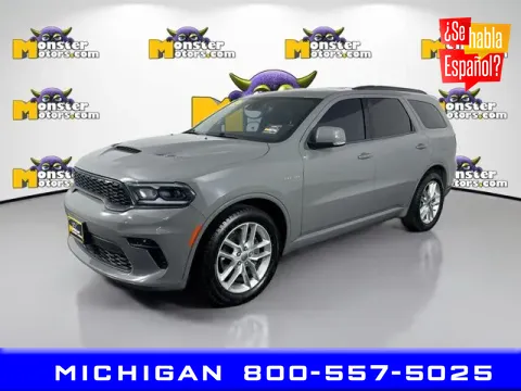Gray 2022 Dodge Durango R/T Plus for sale in Michigan Center, MI
