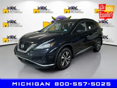 Black 2020 Nissan Murano S for sale in Michigan Center, MI