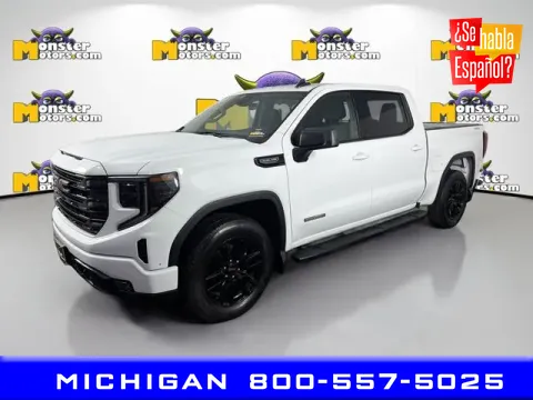 White 2023 GMC Sierra 1500 Elevation for sale in Michigan Center, MI
