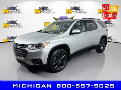 Silver 2020 Chevrolet Traverse RS for sale in Michigan Center, MI