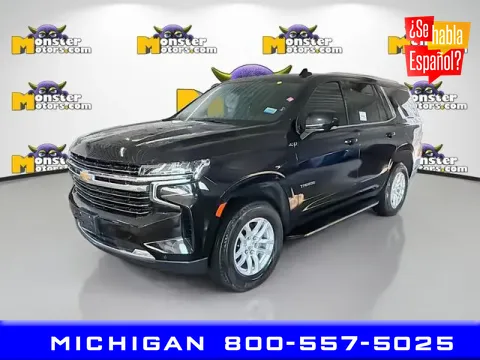 Black 2023 Chevrolet Tahoe LT for sale in Michigan Center, MI