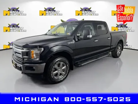 Black 2019 Ford F-150 XLT for sale in Michigan Center, MI