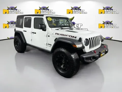 Another view of 2021 Jeep Wrangler Unlimited Rubicon for sale in Michigan Center, MI at Monster Motors - Jackson, MI