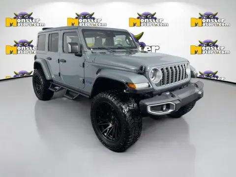 Another view of 2025 Jeep Wrangler Sahara 4xe for sale in Michigan Center, MI at Monster Motors - Jackson, MI